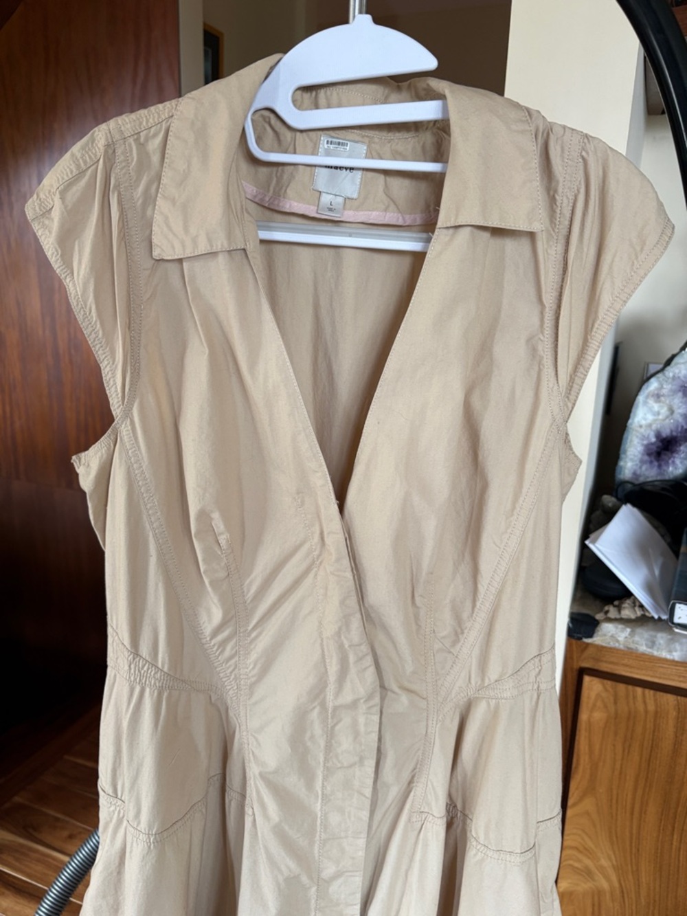 Maeve Sleeveless Collared Midi Dress - Picture 7 of 9